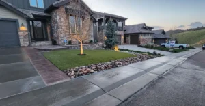 artificial grass lawn in Denver, CO